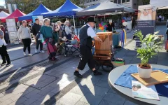 Der Umzug in vollem Gange