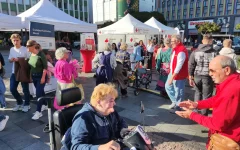 Der Umzug in vollem Gange